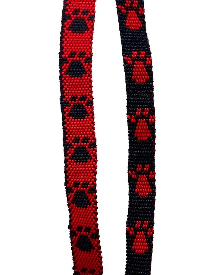 DIY Crafts DIY DIYC-13741 Crafts Nylon Dog Leash Pet Belt Dno# 2 (Pack of 4 Pcs, Red and Black) - Image 3